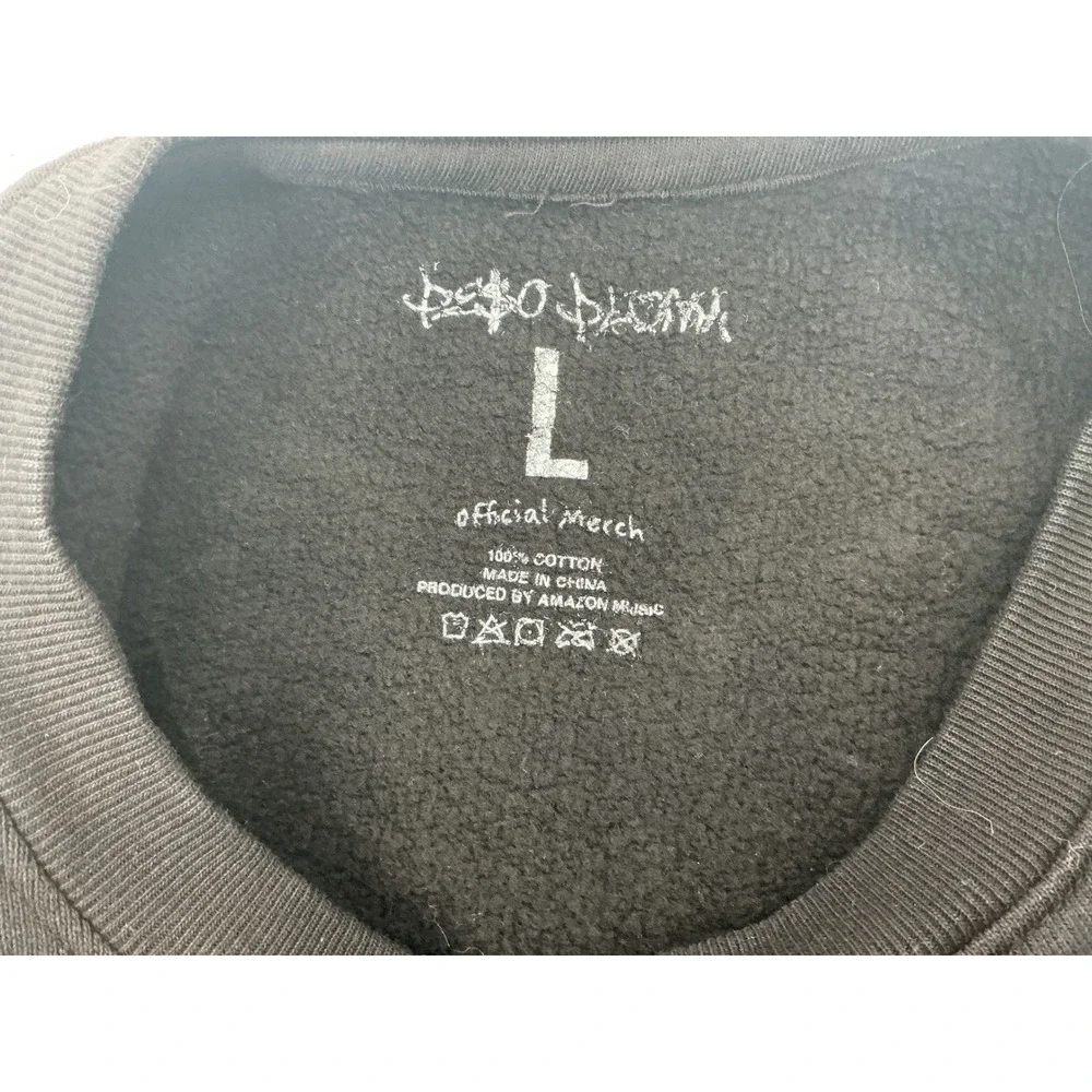 Peso‎ Pluma Éxodo Crewneck Sweater L | Official Heavyweight Tour Merch PP - Picture 6 of 7